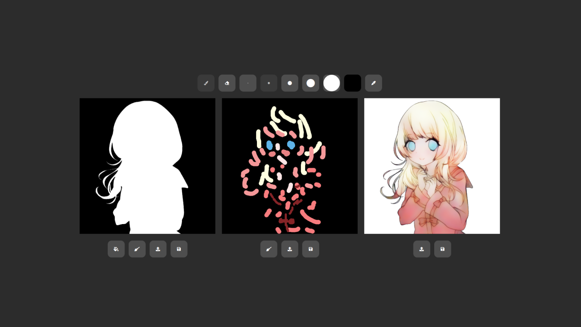 StencilTorch: an Iterative and User-Guided Framework for Anime Lineart Colorization